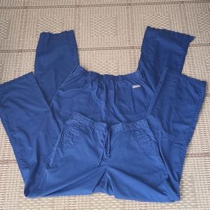 Lot - Galaxy blue scrubs